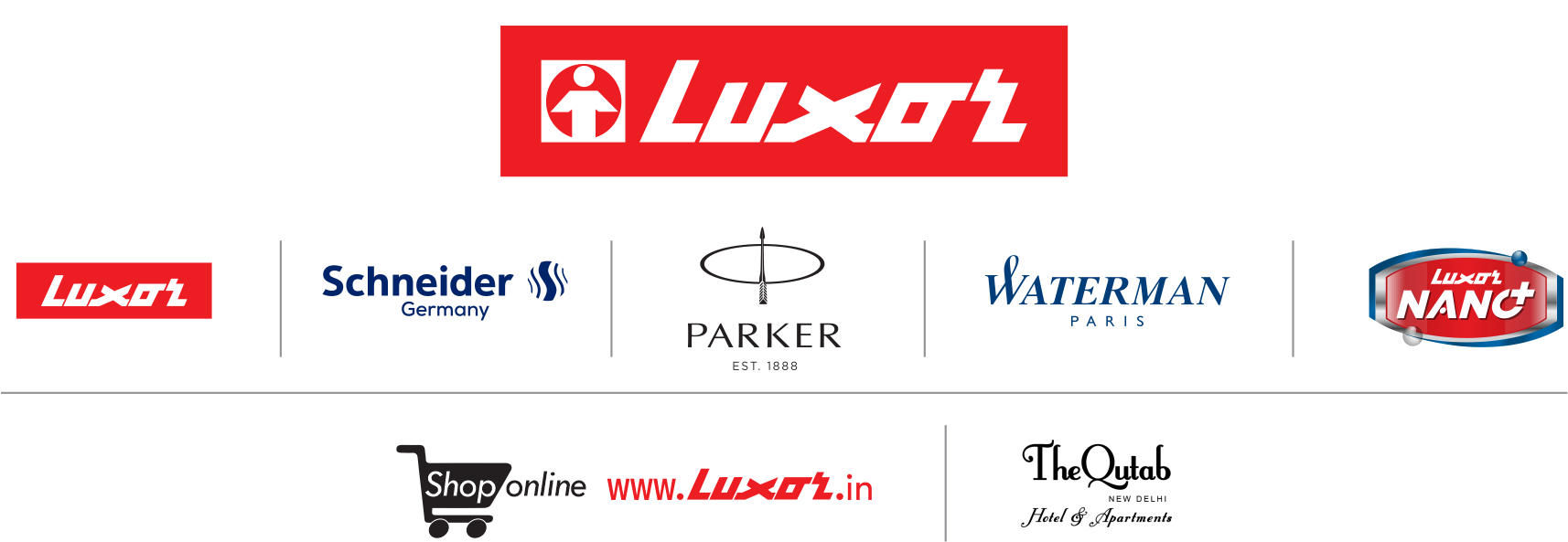 Luxor Group brands in india